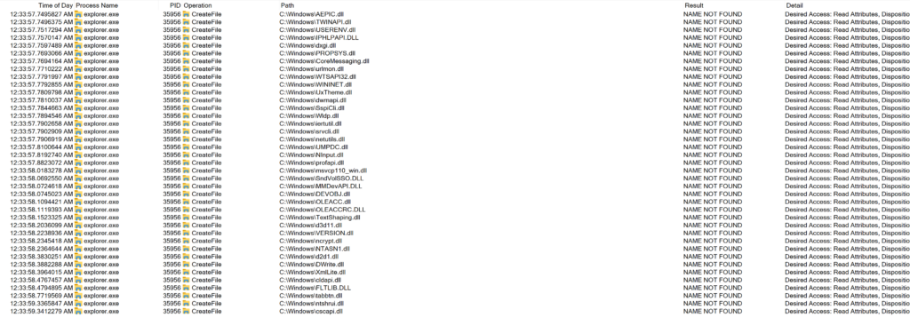 Failed DLL's